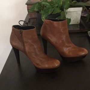 high heel bootie. Worn once.